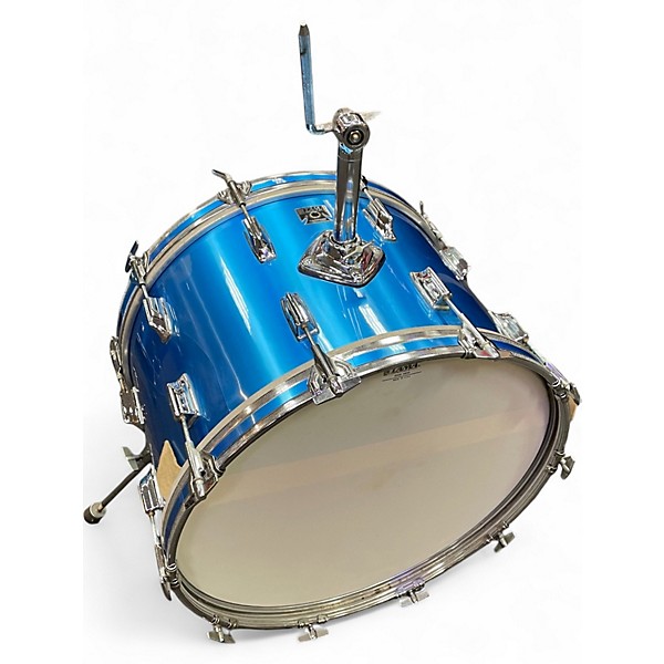 Used TAMA 3 Piece Vintage 80's Imperialstar 3 Piece Blue Drum Kit