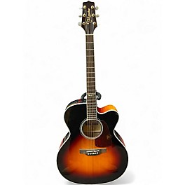 Used Takamine GJ72CE 2 Tone Sunburst Acoustic Electric Guitar