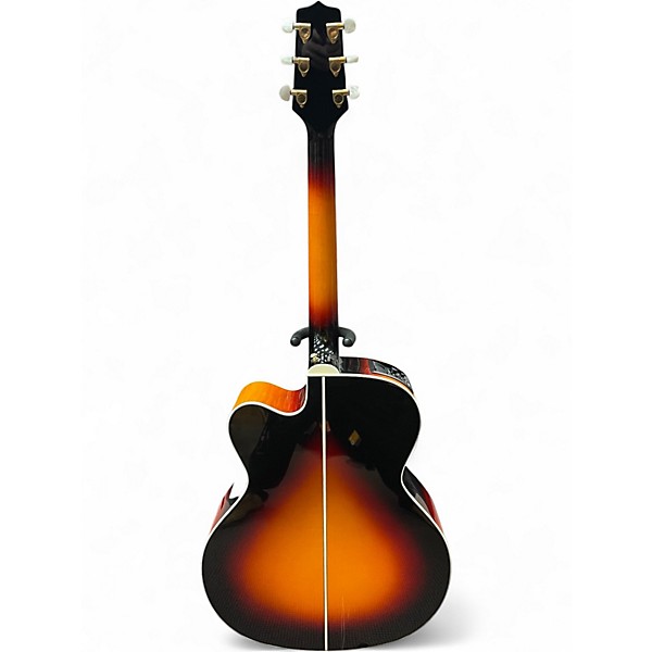 Used Takamine GJ72CE 2 Tone Sunburst Acoustic Electric Guitar