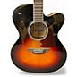 Used Takamine GJ72CE 2 Tone Sunburst Acoustic Electric Guitar