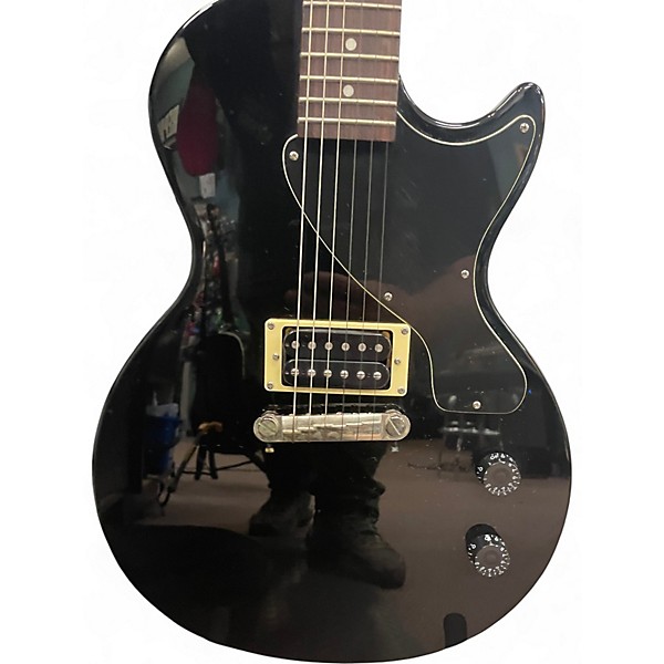 Used Epiphone Les Paul Junior Black Solid Body Electric Guitar