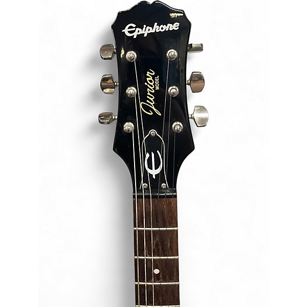 Used Epiphone Les Paul Junior Black Solid Body Electric Guitar