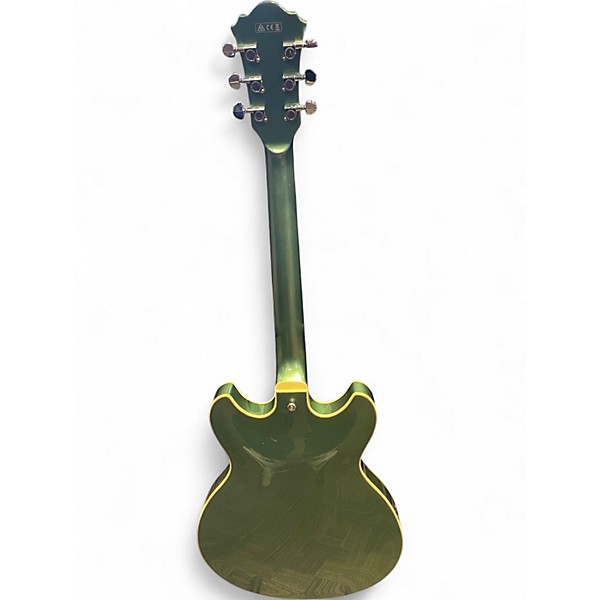 Used Ibanez AS73 Artcore Emerald Green Hollow Body Electric Guitar