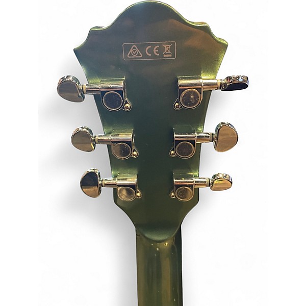 Used Ibanez AS73 Artcore Emerald Green Hollow Body Electric Guitar
