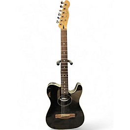 Used Fender Telecoustic Black Acoustic Electric Guitar