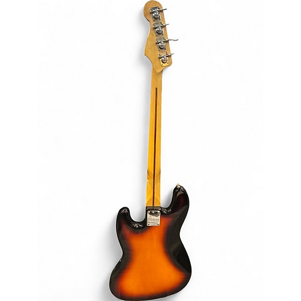 Used Fender MIM JAZZ BASS 3 Tone Sunburst Electric Bass Guitar