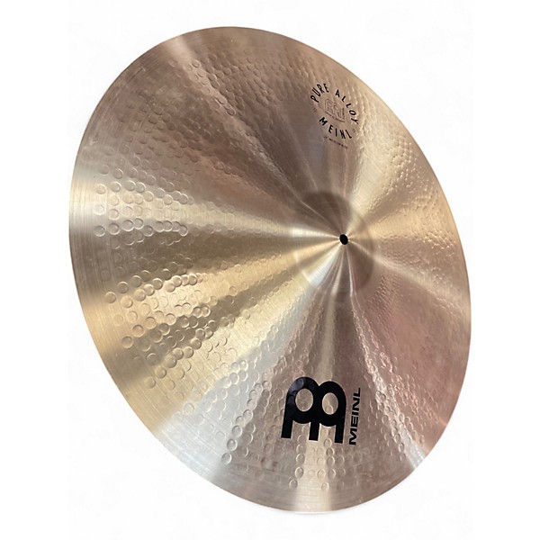 Used MEINL 24in pure alloy medium ride Cymbal