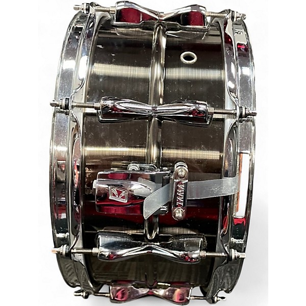 Used TAMA 14X6.5 slp snare Brushed Nickel Drum