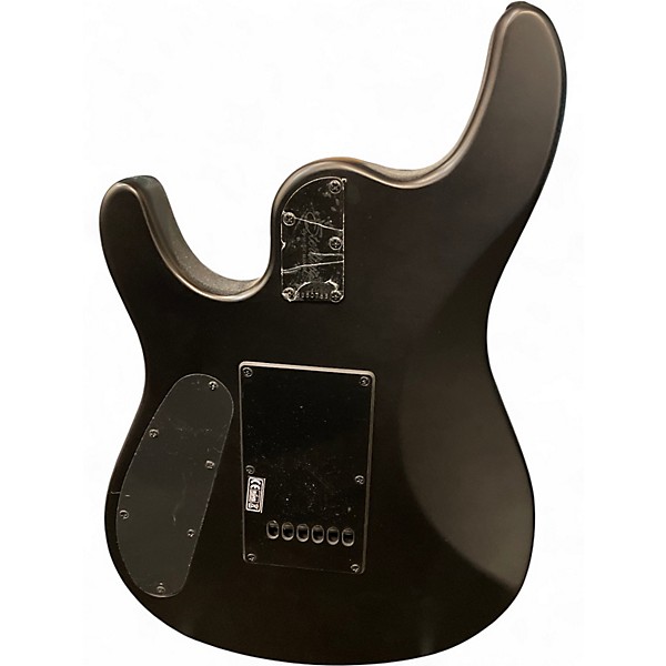 Used Sterling by Music Man  John Petrucci JP60 STEALTH BLACK Solid Body Electric Guitar