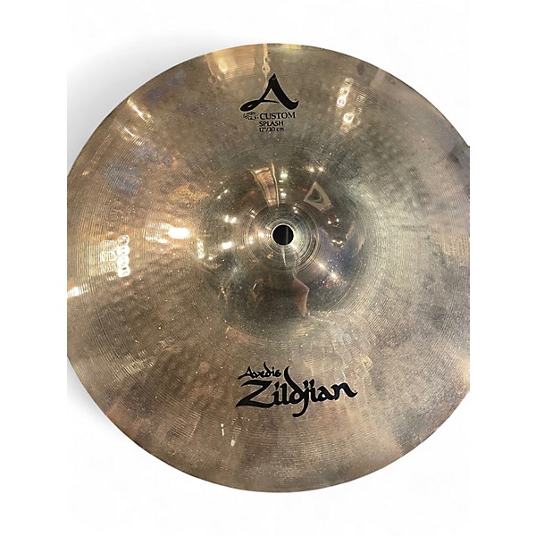 Used Zildjian 12in A Custom Splash Cymbal