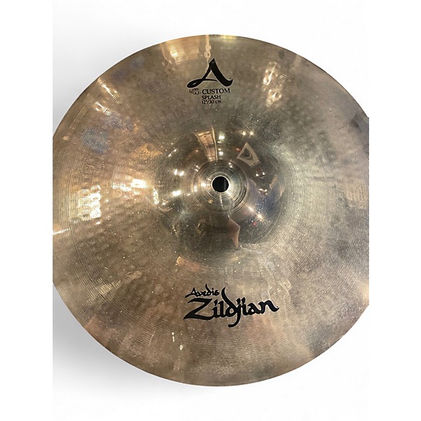 Used Zildjian 12in A Custom Splash Cymbal