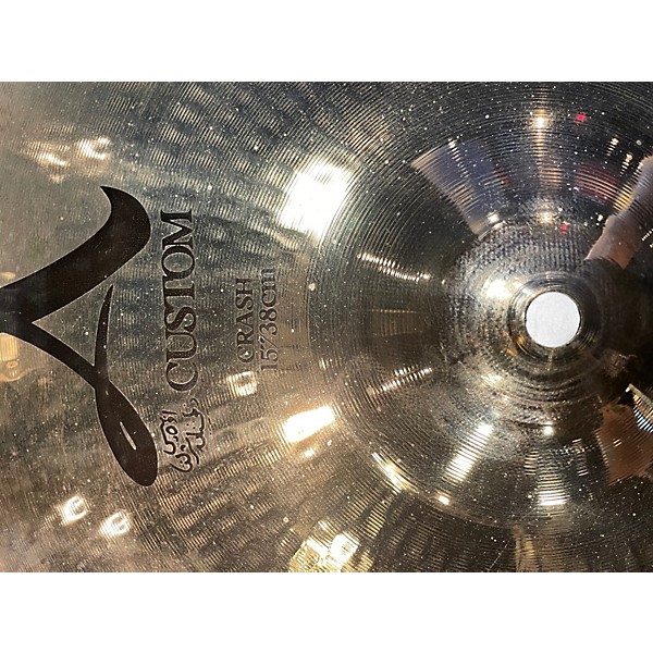 Used Zildjian 15in A Custom Crash Cymbal