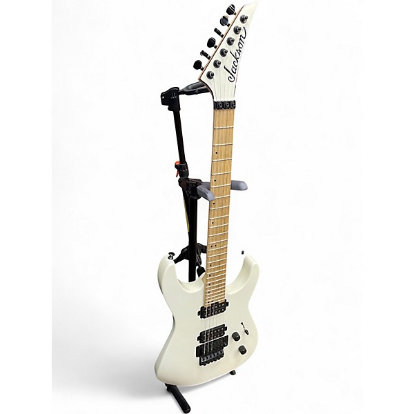 Used Jackson DK2MQHT Pro Dinky Snow White Solid Body Electric Guitar