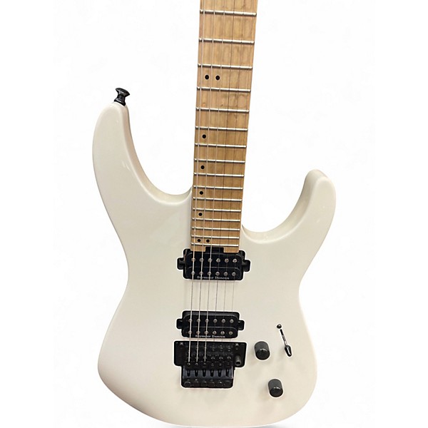 Used Jackson DK2MQHT Pro Dinky Snow White Solid Body Electric Guitar