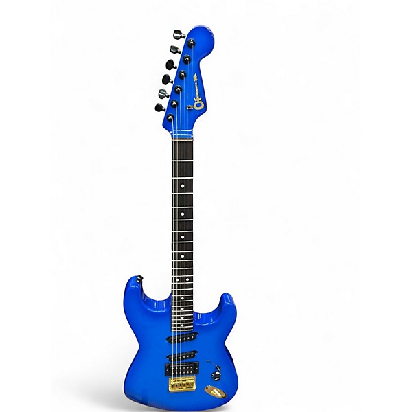 Used Charvel Jake E Lee Signature Blue Burst Solid Body Electric Guitar