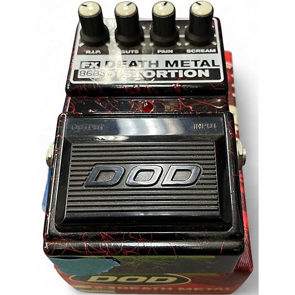 Used DOD FX86 Death Metal Effect Pedal