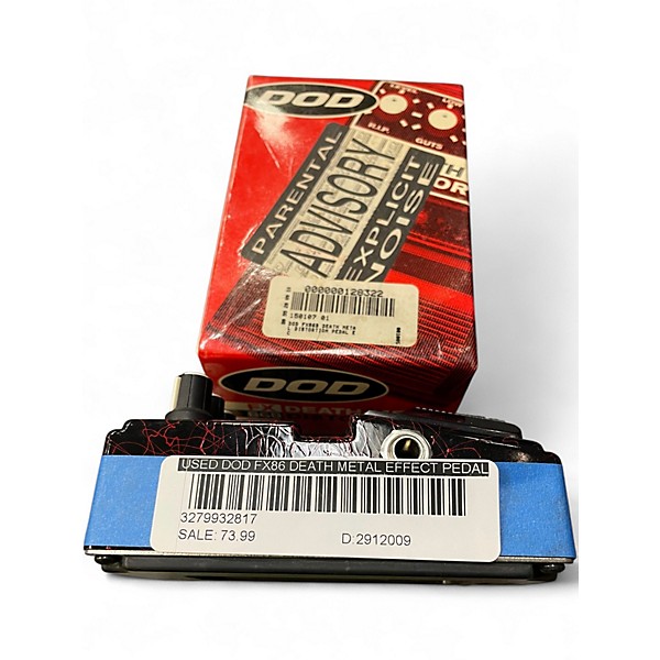 Used DOD FX86 Death Metal Effect Pedal