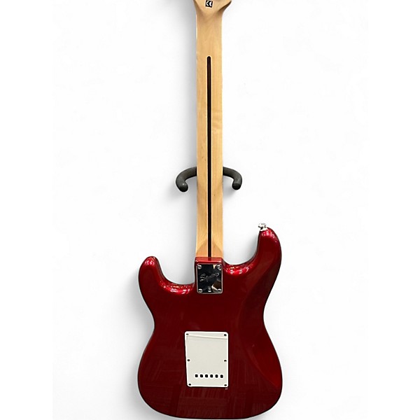 Used Squier Affinity Stratocaster Cherry Solid Body Electric Guitar