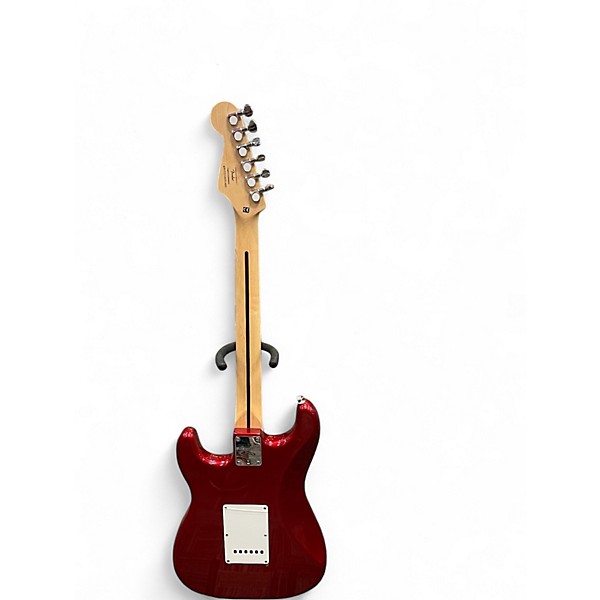 Used Squier Affinity Stratocaster Cherry Solid Body Electric Guitar