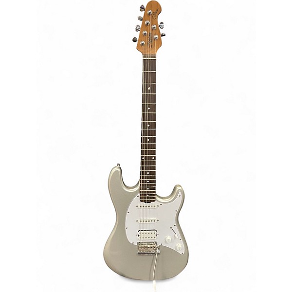 Used Sterling by Music Man Cutlass CT50 HSS Silver Sparkle Solid Body Electric Guitar