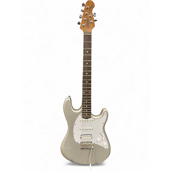 Used Sterling by Music Man Cutlass CT50 HSS Silver Sparkle Solid Body Electric Guitar