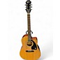 Used Epiphone AJ100CE Natural Acoustic Electric Guitar thumbnail