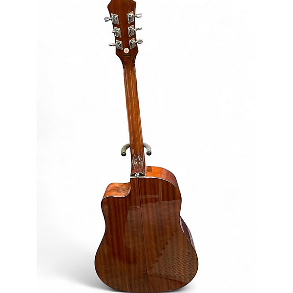 Used Epiphone AJ100CE Natural Acoustic Electric Guitar