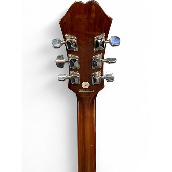 Used Epiphone AJ100CE Natural Acoustic Electric Guitar