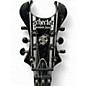 Used Schecter Guitar Research Synyster Gates Signature Standard Black with Silver Pinstripes Solid Body Electric Guitar