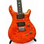 Used PRS SE Custom 24 BLOOD ORANGE Solid Body Electric Guitar