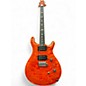 Used PRS SE Custom 24 BLOOD ORANGE Solid Body Electric Guitar