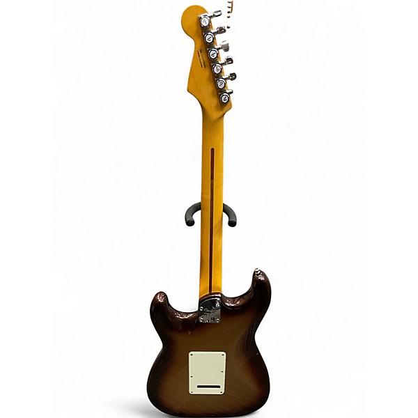 Used 2022 Fender American Ultra Stratocaster Mocha Burst Solid Body Electric Guitar