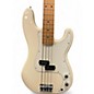 Used Fender Standard Precision Bass Olympic White Electric Bass Guitar