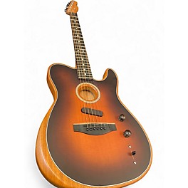 Used Fender American Acoustasonic Telecaster 2 Color Sunburst Acoustic Electric Guitar