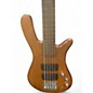 Used 2000 Warwick Streamer Standard 5 German Natural Electric Bass Guitar