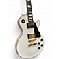 Used Epiphone Inspired by Gibson Les Paul Custom Alpine White Solid Body Electric Guitar