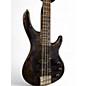 Used Alvarez 4 String Trans Black Electric Bass Guitar
