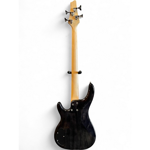 Used Alvarez 4 String Trans Black Electric Bass Guitar