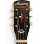 Vintage 1960s Harmony Monterey Hollowbody Brown Sunburst Acoustic Guitar