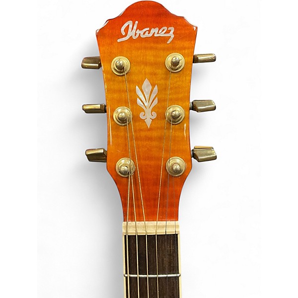 Used Ibanez AEG20E Sunburst Acoustic Electric Guitar
