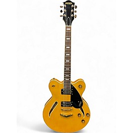 Used Gretsch Guitars Streamliner Limited-Edition Center Block Cat-Eye With V-Stop Village Amber Hollow Body Electric Guitar