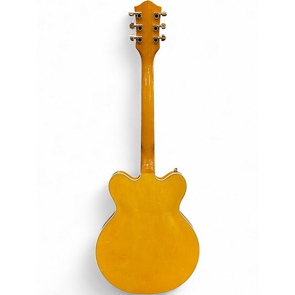 Used Gretsch Guitars Streamliner Limited-Edition Center Block Cat-Eye With V-Stop Village Amber Hollow Body Electric Guitar