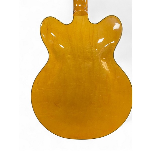 Used Gretsch Guitars Streamliner Limited-Edition Center Block Cat-Eye With V-Stop Village Amber Hollow Body Electric Guitar