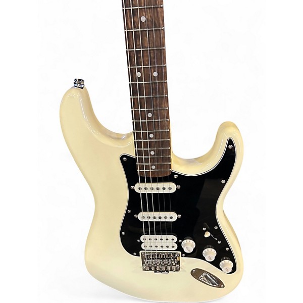 Used 2025 Squier Classic Vibe '70s Stratocaster HSS Olympic White Solid Body Electric Guitar