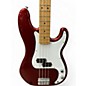 Used Fender Player Precision Bass Candy Apple Red Metallic Electric Bass Guitar
