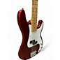 Used Fender Player Precision Bass Candy Apple Red Metallic Electric Bass Guitar