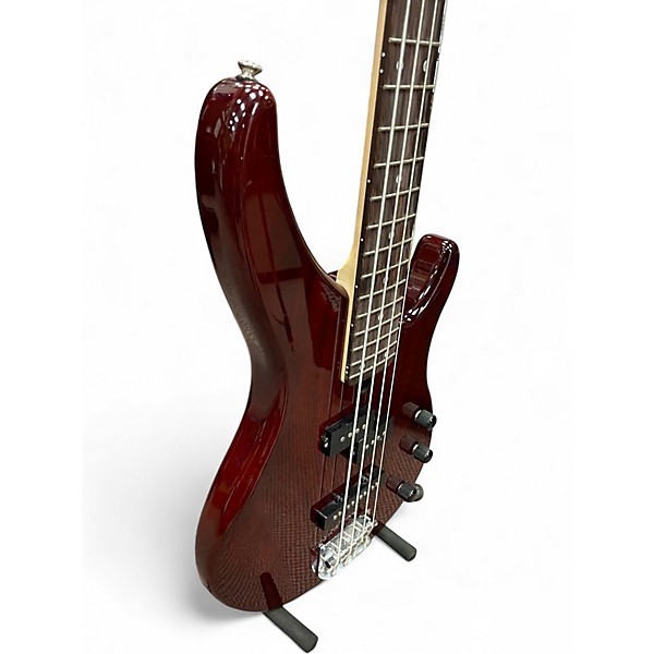 Used Yamaha TRB174EW Rootbeer Electric Bass Guitar