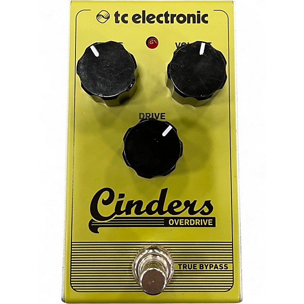Used TC Electronic Cinders Overdrive Effect Pedal