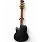 Used Ovation CC257 Black Acoustic Electric Guitar