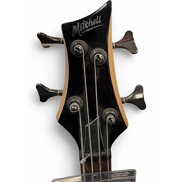 Used Mitchell MB200 Black Electric Bass Guitar